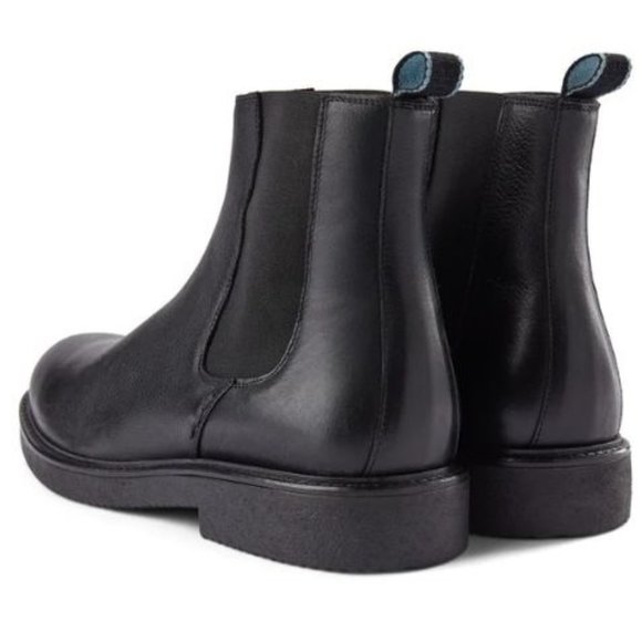 Shoe the Bear Copenhagen Black Leather Holloway Chelsea Boots Mens 40‎ 7.5 $210 - Picture 2 of 12
